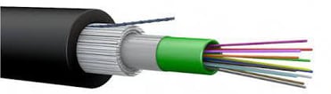 [7835305232] Fiberkabel Unitube 12xOS2 Firetuf funktionssikker sort