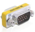 [7836990206] VGA kønsskifte adapter Sub-D HD15  han>han