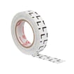 [7839401200] 3MTM TemflexTM 1700P N - Fasemarkeringstape N 15 mm x 10 m - Sort tape med hvid skrift