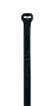 [7839603079] KABELBINDER MED STÅL 3,6X284 P100sort UVbest TY526MXR