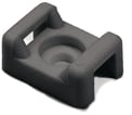 [7839603451] Montagesokkel for kabelbinder skruemontage 9,4X14,7 SORT