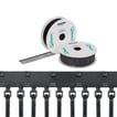 [7839990423] Kabelbinder 2,5X142 aut 1 pakke=2 spoler (10000 stk.) sort UV bestandig
