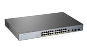 [7886325698] ZYXEL GS1350-26HP 26 Port managed CCTV PoE switch long range 375W