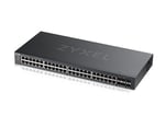 [7886326781] ZYXEL GS2220-50 44-ports Gigabit L2 Switch med 4 Gigabit combo porte og 2 Gigabit SFP porte (inkl 1 